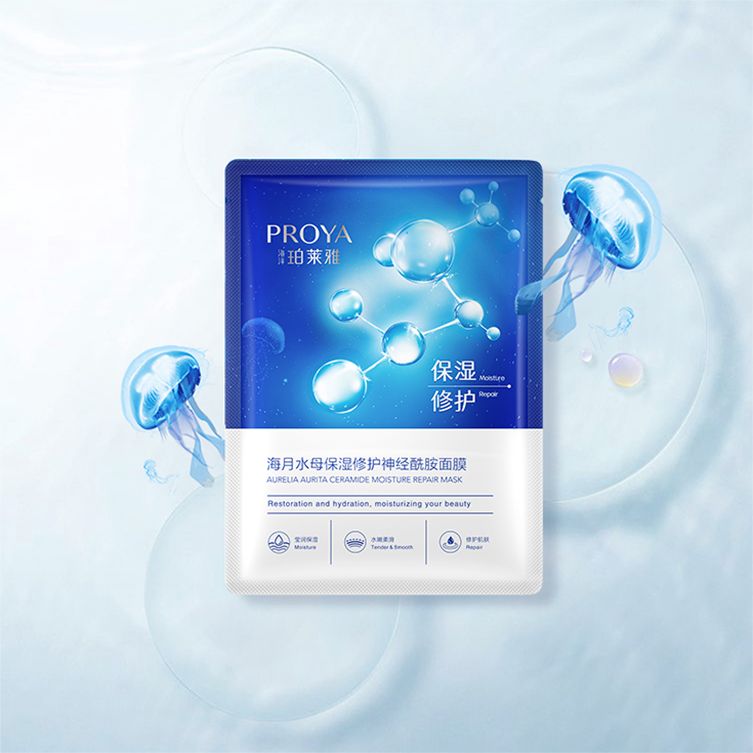 304永利集团海月水母保湿修护神经酰胺面膜